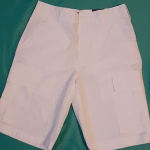 Bocas white cargo shorts